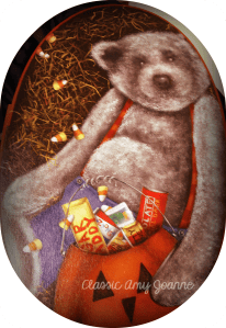 Boo Bear Bentwood Box
