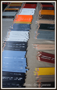 Sharpened pencils