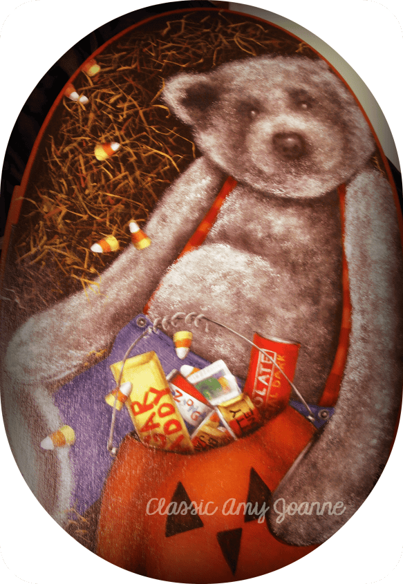 Boo Bear Bentwood Box